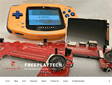 Tablet Screenshot of freeplaytech.com